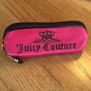 COPY - Juicy Couture Structured Velour Makeup Case